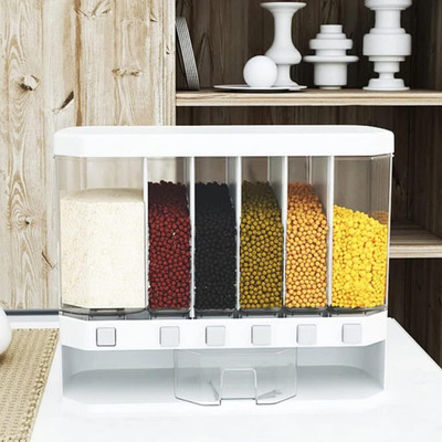 Daji Plastic Grocery Container  - 10000 ml(Multicolor)