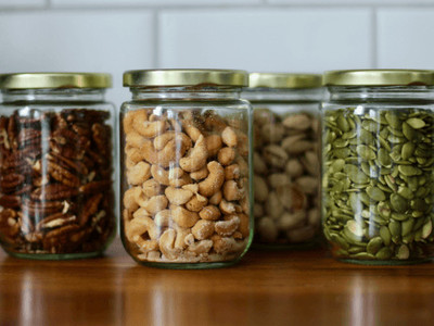 Skyper Glass Tea Coffee & Sugar Container  - 500 ml(Pack of 6, Clear)