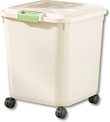 HoopVool Plastic Utility Container  - 18 kg(Beige)