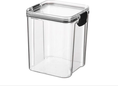 KUBER INDUSTRIES Plastic Utility Container  - 1000 ml(Clear)