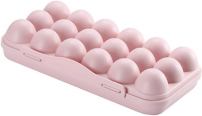 HEXONIQ Plastic Egg Container  - 1.5 dozen(Pink)