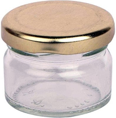Somil Glass Cookie Jar  - 50 ml(Clear)