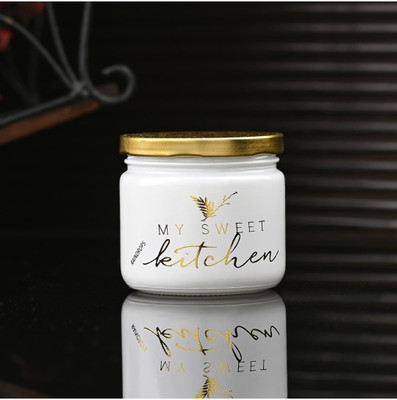 AFAST Glass Utility Container  - 300 ml(White)