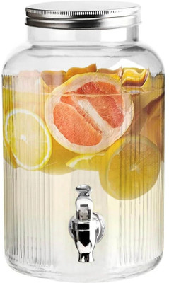 Dautaniya 5.5 L Glass, Stainless Steel Table Top Manual Water Dispenser