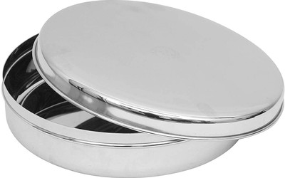 Tannu Craft Stainless Steel Bread Container  - 1850 ml(Silver)