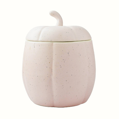 ShriKraft Ceramic Utility Container  - 750 ml(Off White)