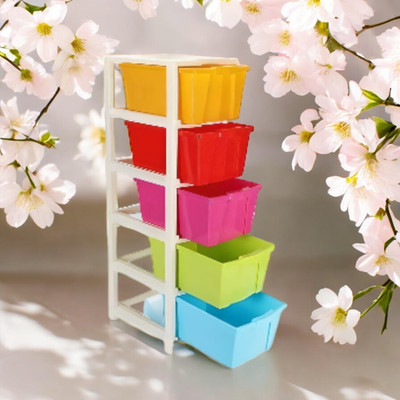 Prime Plastic Plastic Utility Container  - 1000 ml(Multicolor)