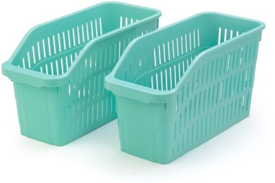 CONQUER Plastic Fridge Container  - 3000 ml(Pack of 2, Blue)