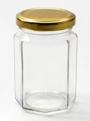 evas Glass Honey Jar  - 250 ml(White)