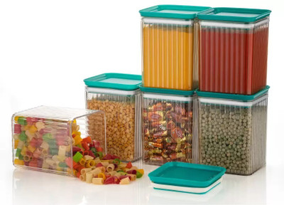ROYALRYTE ENTERPRISE Plastic Grocery Container  - 1100 ml(Blue)