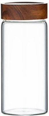 IndusBay Glass Utility Container  - 400 ml(Transparent)
