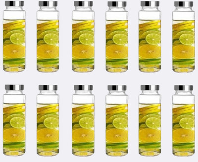 1st Time Glass Utility Container  - 750 ml(Pack of 12, Clear)