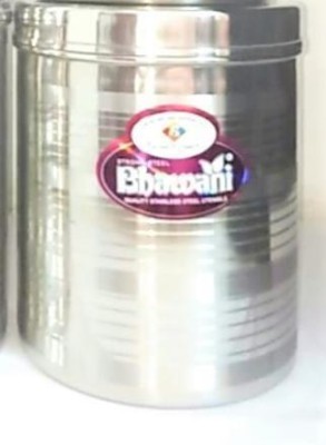 bhawani Steel Utility Container  - 5 L(Silver)