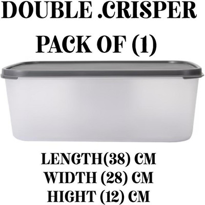 TUPPERWARE Polypropylene Utility Container  - 10 L(Clear, Grey)