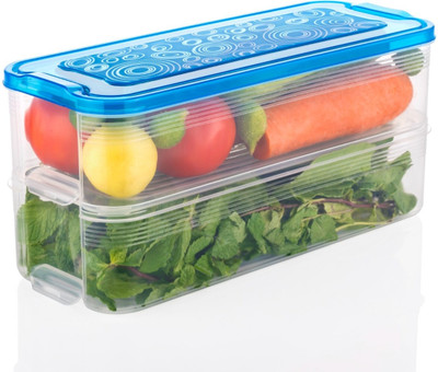 Cookvita Plastic Fridge Container  - 200 ml(Multicolor)