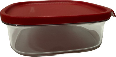 TUPPERWARE Polypropylene Utility Container  - 800 ml(Red, Transparent)