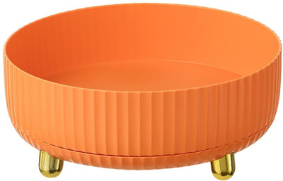 KRISHNASALESSS Plastic Utility Container  - 1000 ml(Orange)