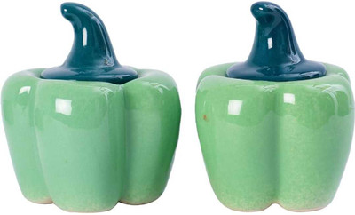 Your Local Store Ceramic Utility Container  - 500 ml(Pack of 2, Green)