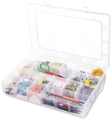 Flipkart SmartBuy Plastic Utility Container  - 3 dozen(Clear)