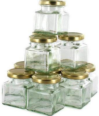 bhindustry Glass Utility Container  - 50 g(Pack of 12, Clear)