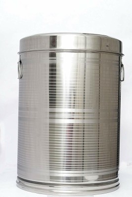 AR Enterprise Stainless Steel Utility Container  - 30 kg(Silver)