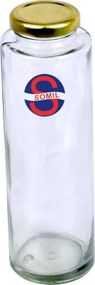 AFAST Glass Cookie Jar  - 350 ml(Clear)