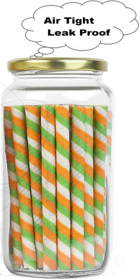 Sketchfab Glass Utility Container  - 100 ml(Pack of 6, Clear)