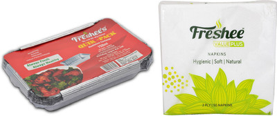 Freshee Aluminium Utility Container  - 750 ml(Silver)