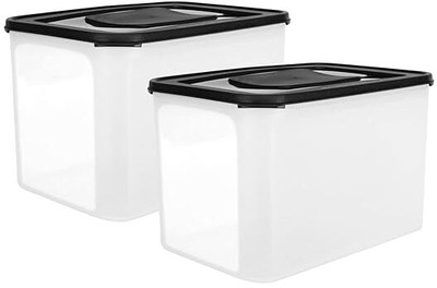 Cutting EDGE Plastic Utility Container  - 10 L(Pack of 2, Black)