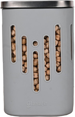GLASAFE Glass Utility Container  - 1200 ml(Grey)