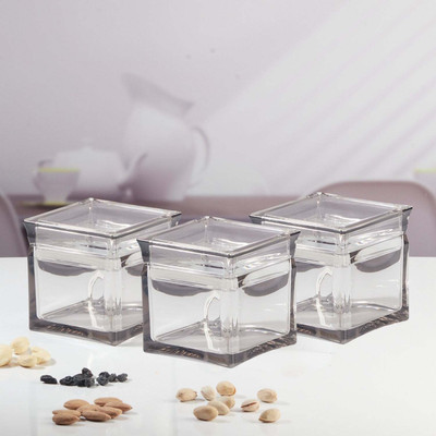 Kookee Plastic Utility Container  - 400 ml(Clear)