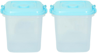 Randal Plastic Grocery Container  - 17 L(Pack of 2, Blue)