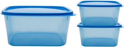 Gluman Polypropylene Utility Container  - 2800 ml, 1800 ml, 1200 ml(Pack of 3, Blue)