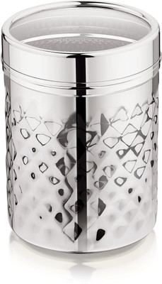 MUKTI STEEL Steel Utility Container  - 1300 ml(Silver)