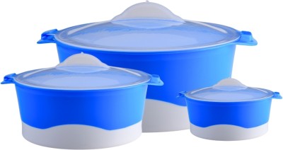 SAS Plastic Utility Container  - 1 L, 2.5 L, 5 L(Pack of 3, Blue)