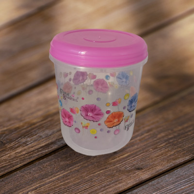 MULTIPLUS Plastic Bread Container  - 500 ml(Pack of 9, Clear)