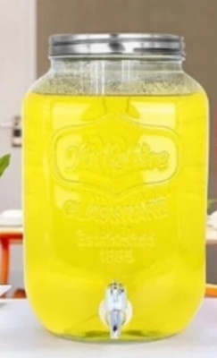 Sarsawal Glass Pickle Jar  - 4000 ml(White)