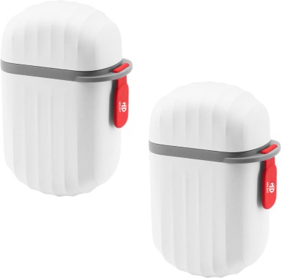 MILDIV Polypropylene, Plastic Utility Container  - 125 ml(Pack of 2, White)