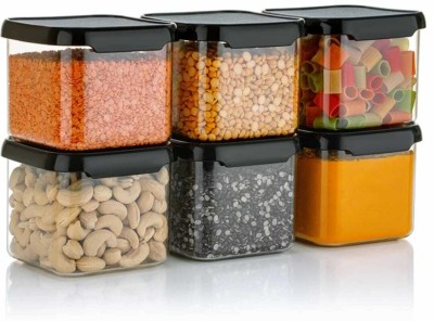 Womens 1st Choice Plastic Grocery Container  - 500 ml(Pack of 10, Black)