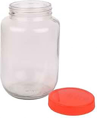 Hyatium Glass Cookie Jar  - 2 kg(Clear)