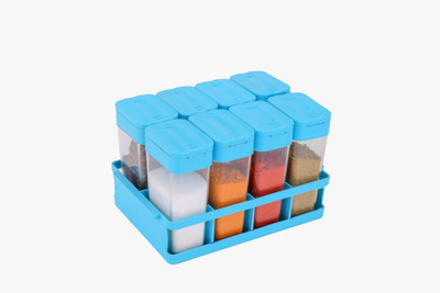 Alpesh Plastic Utility Container  - 100 g(Pack of 8, Blue)