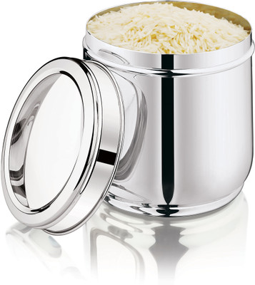 MUKTI STEEL Stainless Steel Grocery Container  - 2750 ml(Silver)