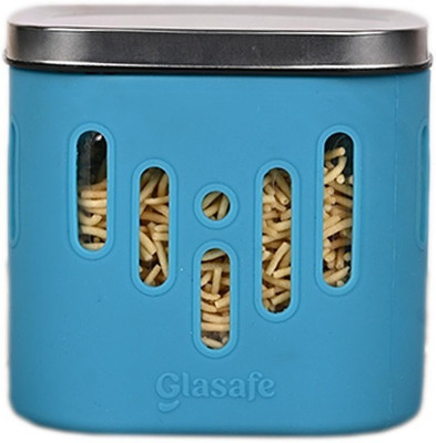 GLASAFE Glass Utility Container  - 600 ml(Blue)