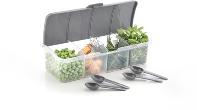 NORVIUM Plastic Utility Container  - 1800 ml(Grey)