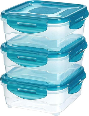 SIYARAM TRADING Plastic Utility Container  - 800 ml(Pack of 3, Blue)
