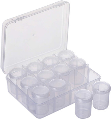 DITCAFOS Plastic Utility Container  - 0.2 kg(Clear)