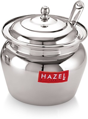 HAZEL Steel Utility Container  - 300 ml(Silver)