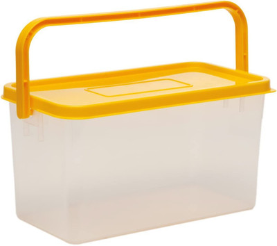 Gluman Polypropylene Utility Container  - 3.3 L(Pack of 2, Yellow)