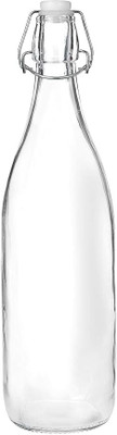 HANUMAN TRADINGS CO 1000 ml Glass Bottle(Pack of 1, Clear)