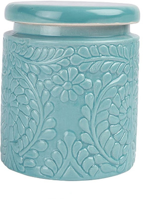 GleamSun Ceramic Pickle Jar  - 1000 ml(Blue)
